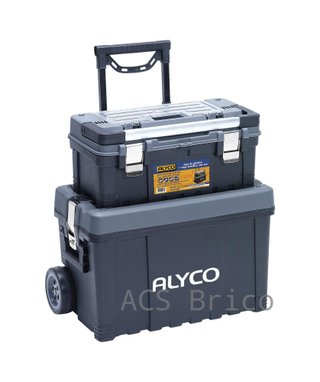 Carro para Heramientas Baúl y Caja Plástico Alyco 192796