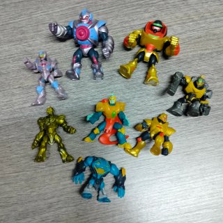 Set di 8 personaggi Gormiti