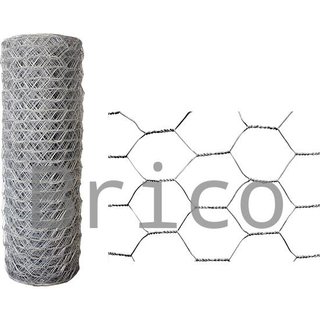 Malla Hexagonal Acero Galvanizado 13mm 1m 50m