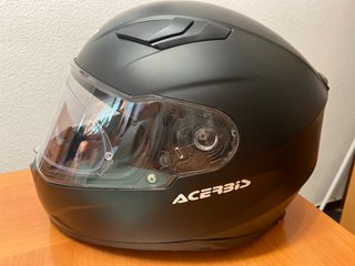 Casco Integral Acerbis con intercomunicador EJEAS