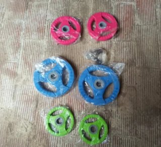 Set de 6 Discos de Pesas para Gimnasio