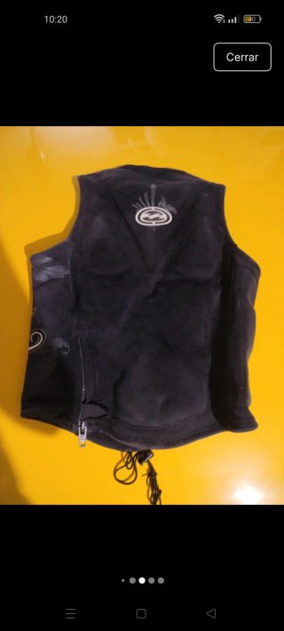 Chaleco Billabong Negro Talla S