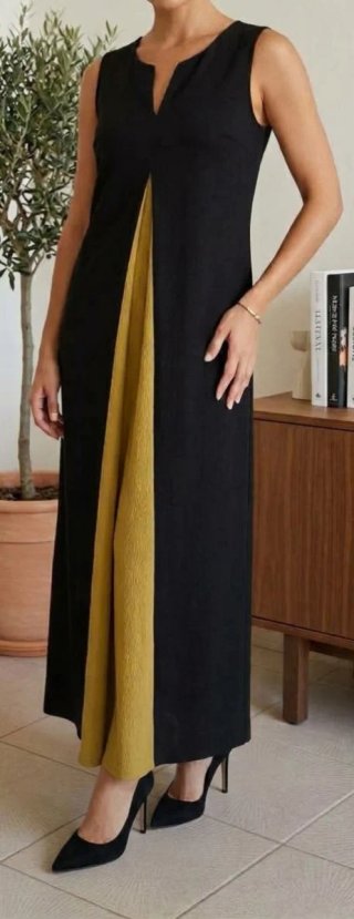 Vestido Bicolor