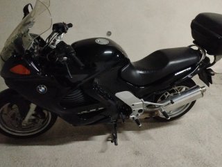 Moto BMW K1200RS Negra