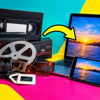 Digitaliza tus cintas VHS, Hi8, MiniDV y Super 8