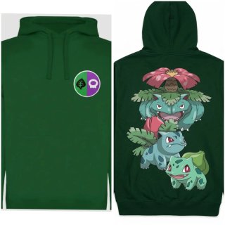 Sudadera Bulbasaur evolutions, NUEVA, talla elegir