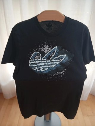 Camiseta Adidas Negra Talla M