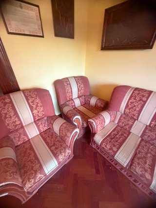 Conjunto de 3 Sofás Estampados