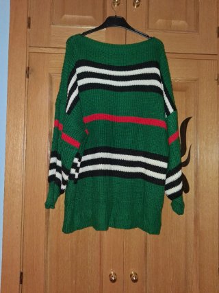 Jersey de punto multicolor SIN ESTRENAR.