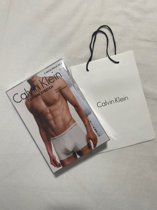 Pack 3 Bóxeres Calvin Klein Blancos