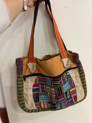 Bolso de Tela Estampado