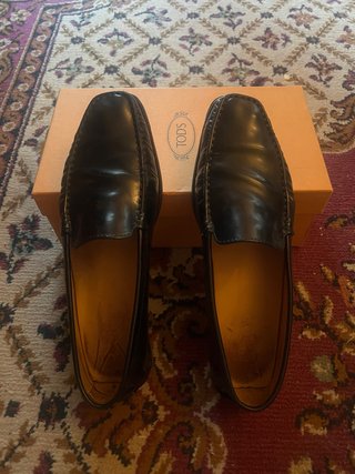 Mocasines TOD'S autenticos de Piel Negros