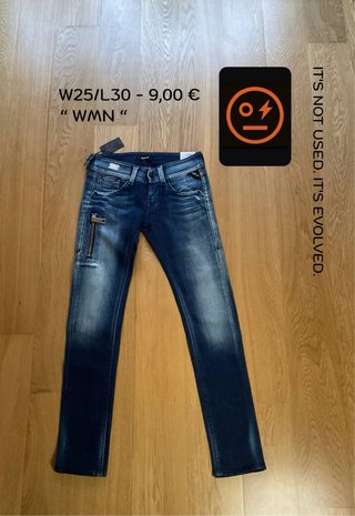 Pantalón vaquero Replay Mujer (W25/L30)