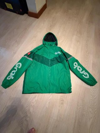 Chaqueta Impermeable Grab Verde