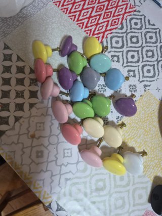 Set de 22 Tiradores de Colores
