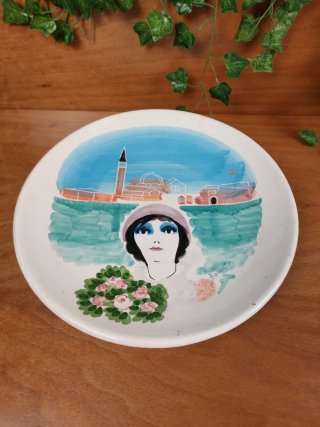 Piatto in Ceramica Vintage Renato Borsato