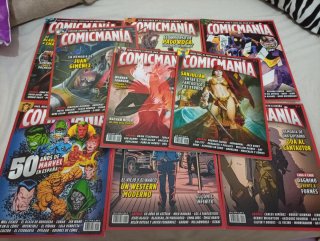 Cómic manía revista (completa 9 números)