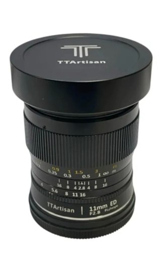 Objetivo L TTArtisan 11mm f2.8 Ojo de Pez