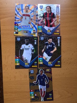 Lote de 5 Cromos FIFA 365 2027