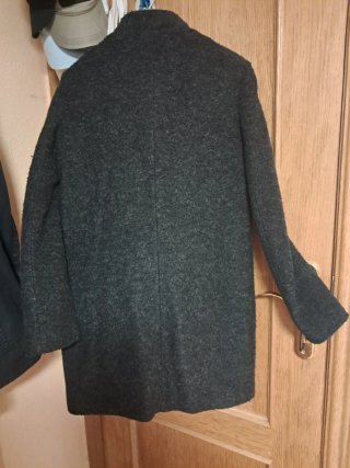 Abrigo gris talla M perfectas condiciones y muy co