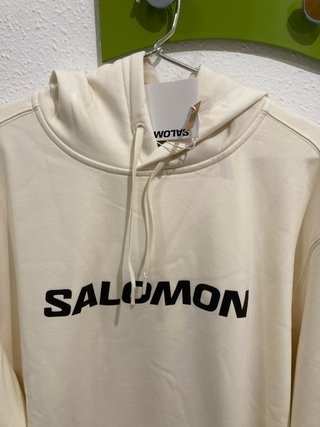 Sudadera Salomon Beige