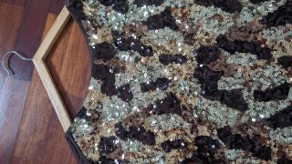 Vestido de fiesta con lentejuelas