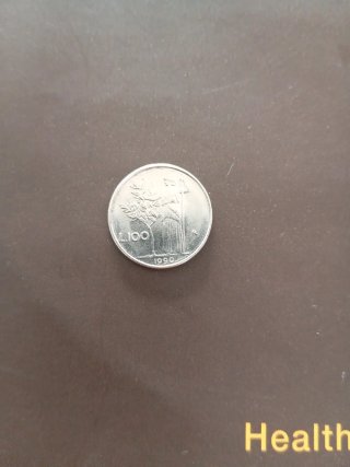 Moneta 100 Lire Micro Italia 1990