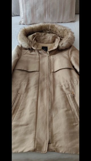 Parka Beige Talla M