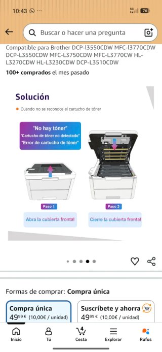 Cartucce toner per stampanti Brother