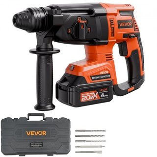 Martillo perforador y taladro SDS-Plus 20V, 4 en 1