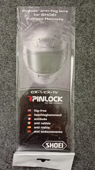 Pinlock Antivaho Shoei CX-1 / CX-1V