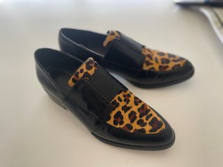 Mocasines Zara Leopardo Talla 37