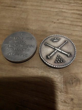 Medaglia commemorativa Artiglieria 1912-1962