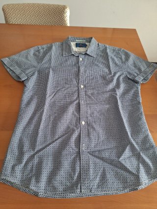 Camisa Scotch&Soda Azul Talla L Slim