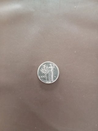 Moneta 100 Lire Micro 1992