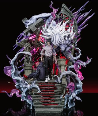 Figura Resina Yuta y Rika Jujutsu Kaisen