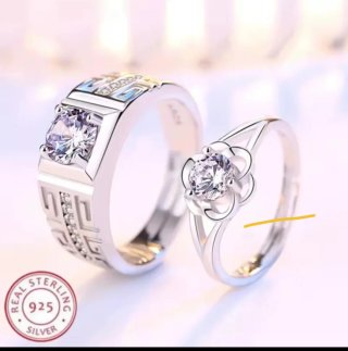 Pack de 2 Anillos de Plata