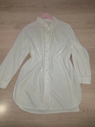 Camisa Larga Blanca