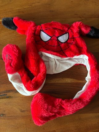 Gorro de disfraz Spiderman