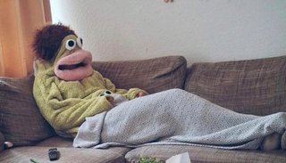 Bata manta Monstruo Verde - Nuevo a estrenar