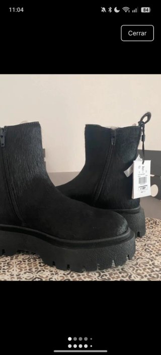 Botas Suela Track Negras