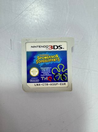 Videojuego 3DS Spongebob Squigglepants