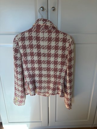 Chaqueta Estampado Pata de Gallo