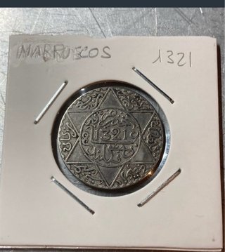 Moneda Marruecos 1321