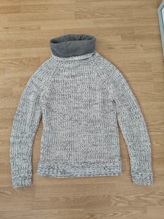 Jersey de Lana de Cuello Vuelto