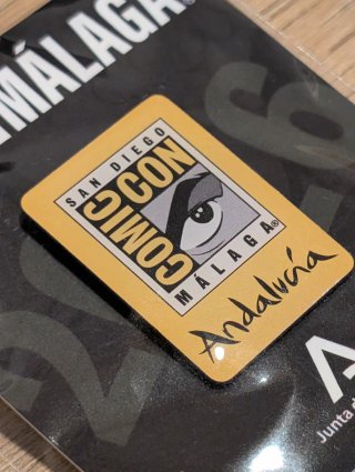 Pin ComicCon Málaga OFICIAL