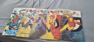 5 COMICS ESPECIAL SUPERHEROES MUNDI COMICS