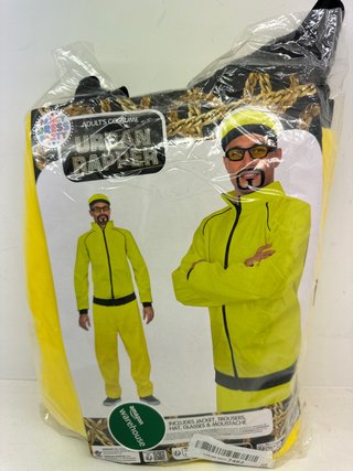Disfraz de Rapero Urbano Amarillo y Negro