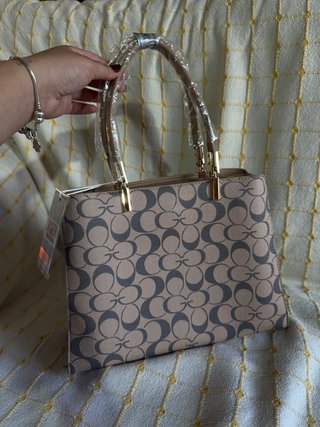 Bolso de mano estampado