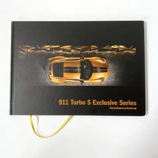 Libro Porsche 911 Turbo S Exclusive Series